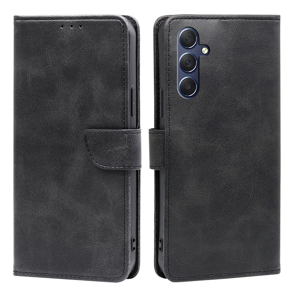 For Samsung Galaxy M54 F54 5G Calf Texture Wallet Phone Case PU Leather Stand Cover For Samsung Galaxy M54 F54 5G Calf Texture Wallet Phone Case PU Leather Stand Cover